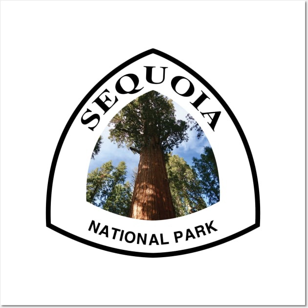 Sequoia National Park shield Wall Art by nylebuss